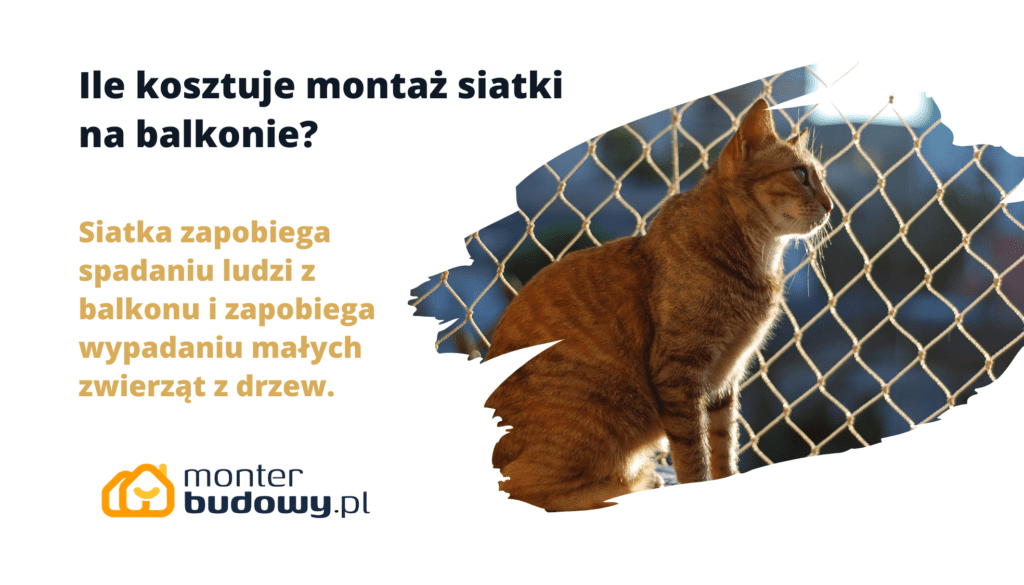 Ile kosztuje montaż siatki na balkonie