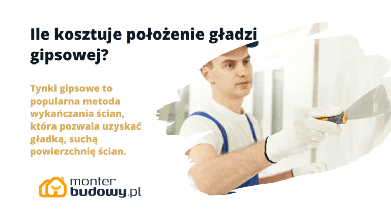 Ile kosztuje położenie gładzi gipsowej