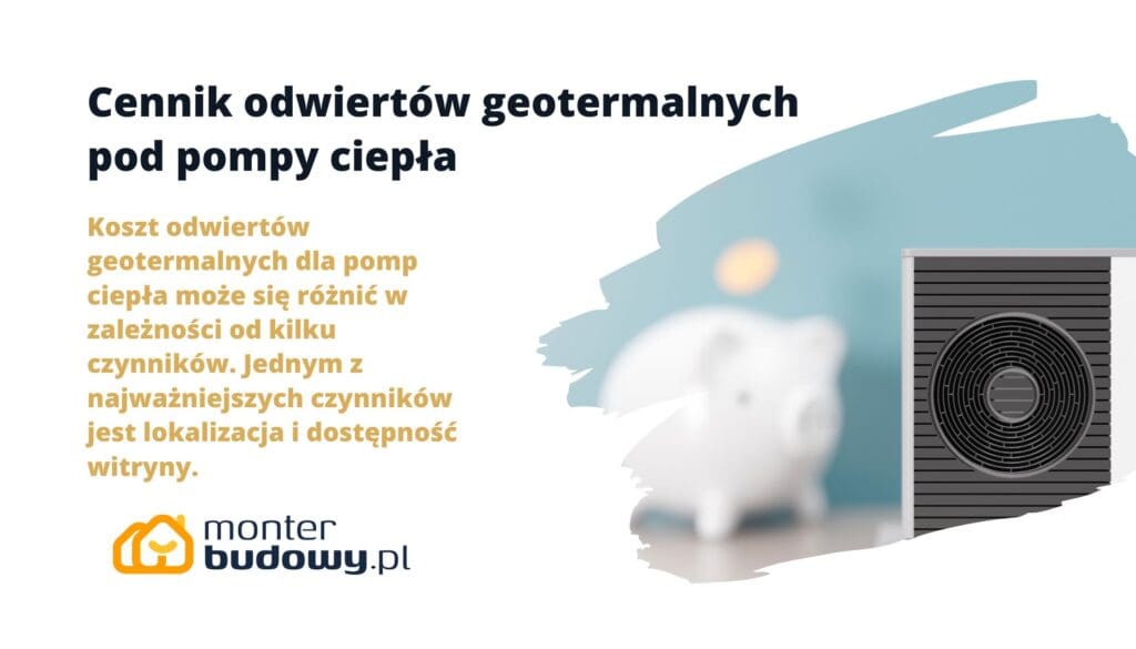 Cennik odwiertów geotermalnych pod pompy ciepła