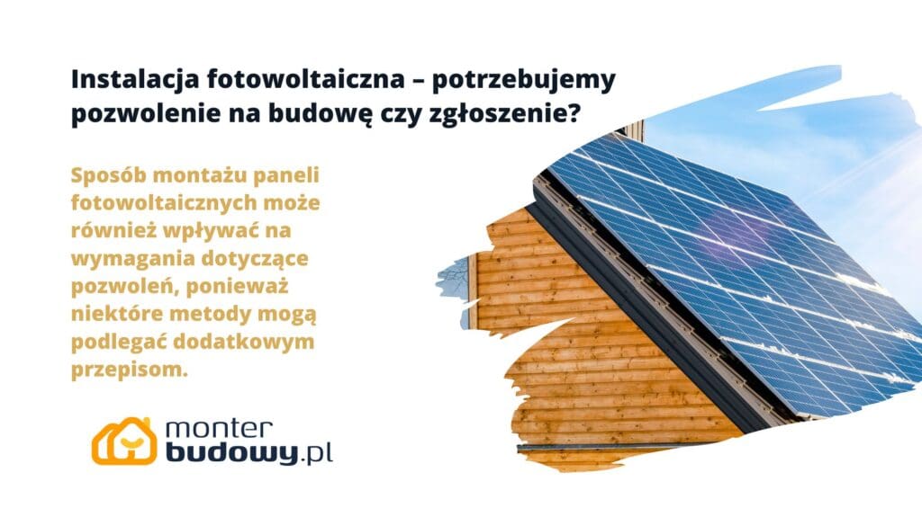 _ Instalacja fotowoltaiczna – potrzebujemy pozwolenie na budowę czy zgłoszenie