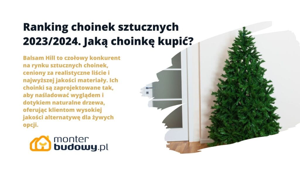 Ranking choinek sztucznych 20232024. Jaką choinkę kupić