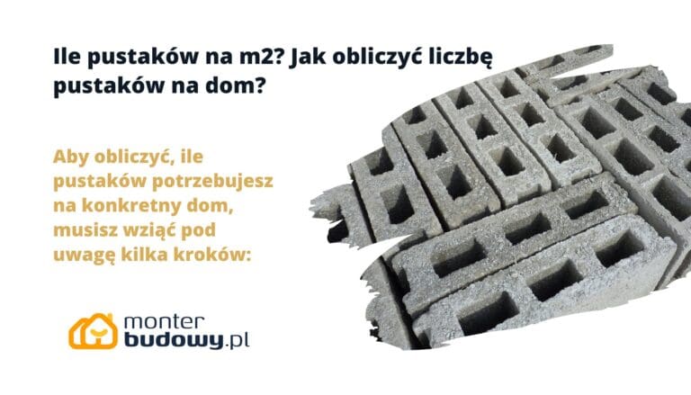 Ile pustaków na m2