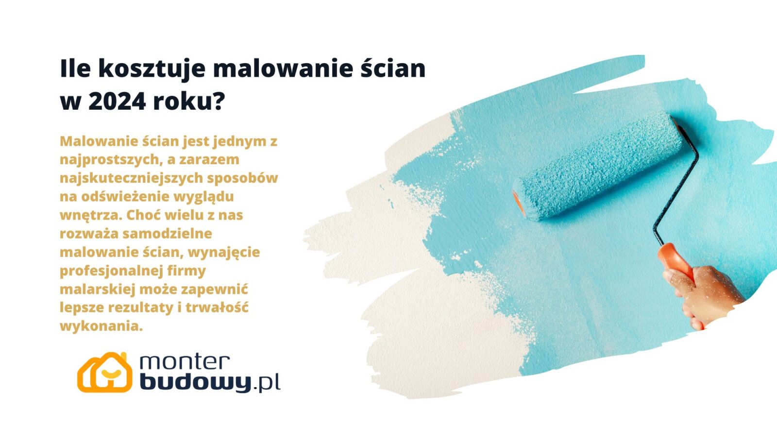 malowanie ściany wałkiem