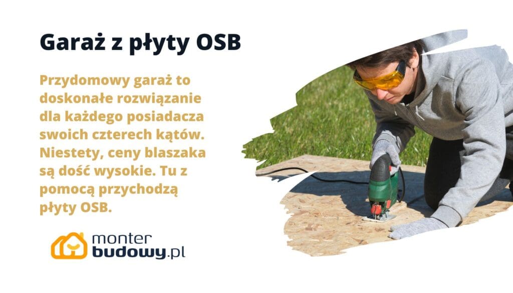Garaż z płyty OSB