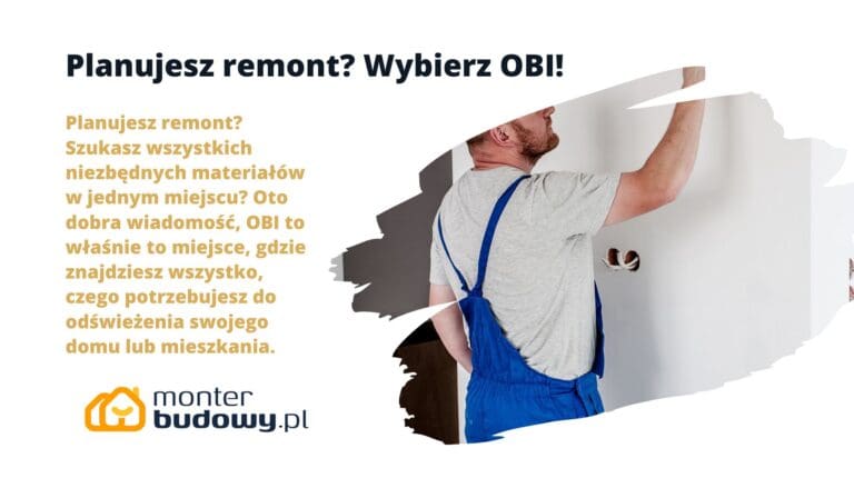 Planujesz remont Wybierz OBI