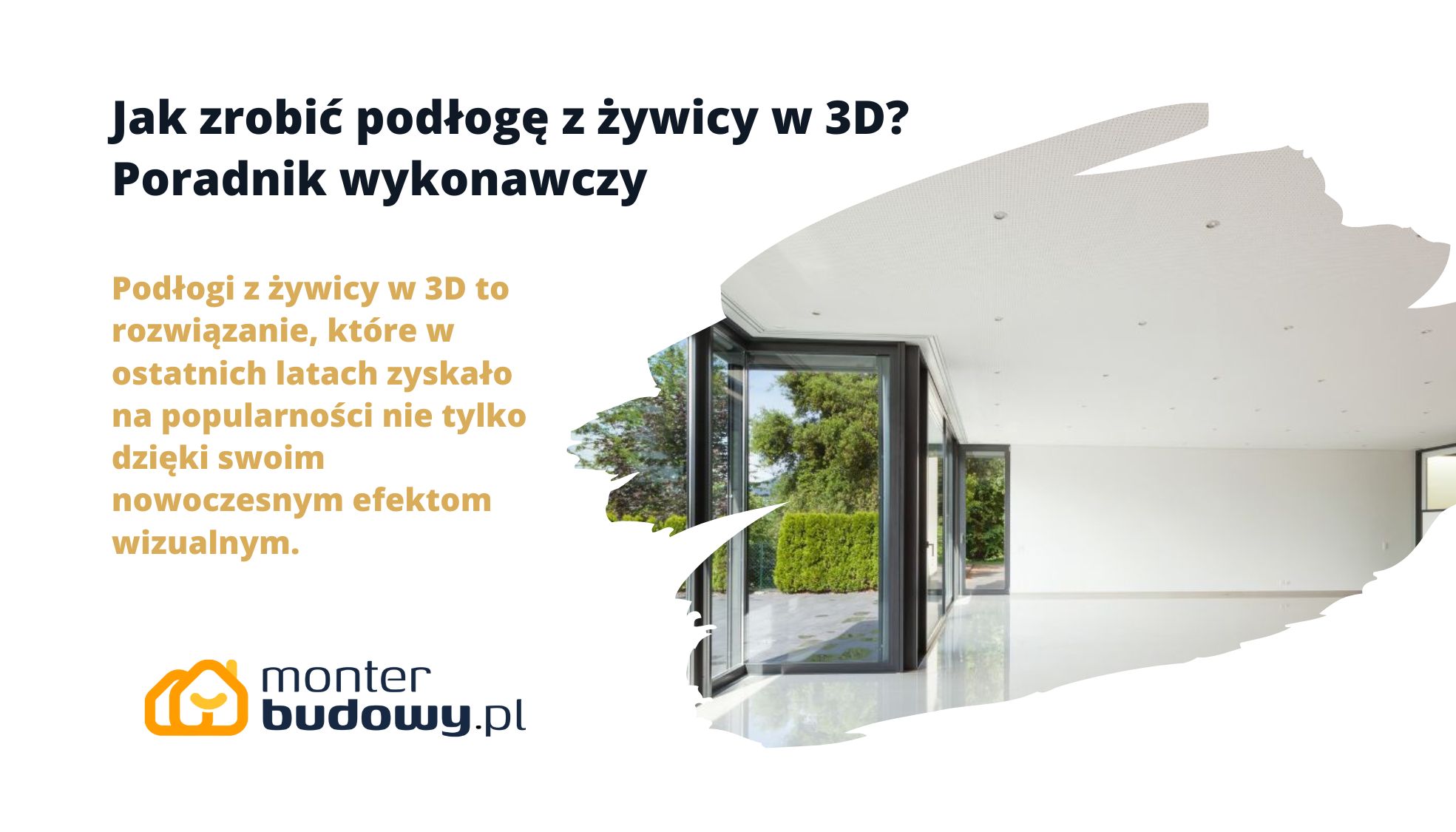 Jak zrobić podłogę z żywicy w 3D